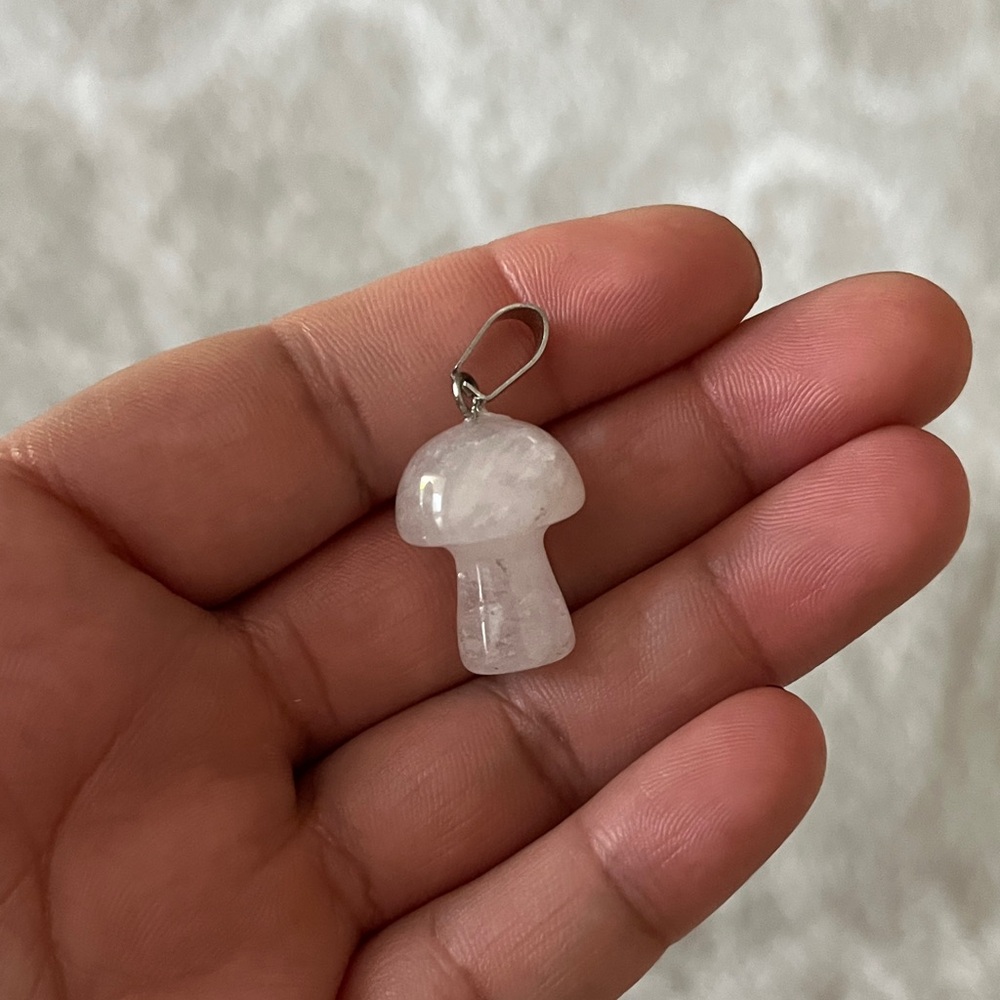 White Stone Pendant